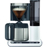 Bosch TKA8A681 macchina per caffè Automatica/Manuale Macchina da caffè con filtro 1,1 L bianco lucido/in acciaio inox, Macchina da caffè con filtro, 1,1 L, Caffè macinato, 1100 W, Nero, Acciaio inossidabile, Bianco