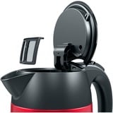 Bosch TWK3P424 bollitore elettrico 1,7 L 2400 W Grigio, Rosso rosso/grigio, 1,7 L, 2400 W, Grigio, Rosso, Acciaio inossidabile, Indicatore del livello dell'acqua, Arresto di sicurezza contro il surriscaldamento