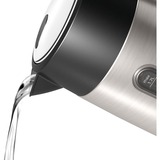 Bosch TWK4P440 bollitore elettrico 1,7 L 2400 W Nero, Acciaio inox accaio/Nero, 1,7 L, 2400 W, Nero, Acciaio inox, Acciaio inox, Indicatore del livello dell'acqua, Arresto di sicurezza contro il surriscaldamento
