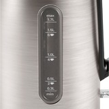 Bosch TWK4P440 bollitore elettrico 1,7 L 2400 W Nero, Acciaio inox accaio/Nero, 1,7 L, 2400 W, Nero, Acciaio inox, Acciaio inox, Indicatore del livello dell'acqua, Arresto di sicurezza contro il surriscaldamento