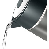 Bosch TWK5P475 bollitore elettrico 1,7 L 2400 W Grigio grigio/Nero, 1,7 L, 2400 W, Grigio, Acciaio inossidabile, Indicatore del livello dell'acqua, Senza filo