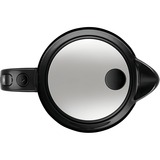 Bosch TWK70B03 bollitore elettrico 1,7 L 2400 W Nero, Trasparente Nero, 1,7 L, 2400 W, Nero, Trasparente, Vetro, Indicatore del livello dell'acqua, Arresto di sicurezza contro il surriscaldamento