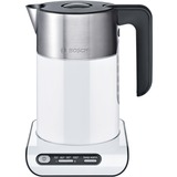 Bosch TWK8611P bollitore elettrico 1,5 L 2400 W Antracite, Acciaio inossidabile, Bianco bianco/antracite, 1,5 L, 2400 W, Antracite, Acciaio inossidabile, Bianco, Plastica, Acciaio inossidabile, Termostato regolabile, Indicatore del livello dell'acqua