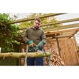Bosch UniversalChain 18, Sega a catena verde/Nero, 20 cm, 4,5 m/s, 1,1 mm, 0,08 L, Batteria, 3,7 m/s²