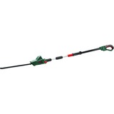 Bosch UniversalHedgePole 18 Lama singola 3,6 kg, Tagliasiepi verde/Nero, 43 cm, Lama singola, 1,6 cm, 2200 spm (fogli per minuto), 200 m², Nero, Verde, Rosso