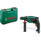 Bosch Universal Impact 800 3000 Giri/min Senza chiave 1,7 kg Nero, Verde, Trapano a percussione verde/Nero, Trapano con impugnatura a pistola, Senza chiave, Nero, Verde, 3000 Giri/min, 3 cm, 1,2 cm