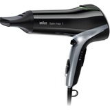 Braun HD 710 2200 W Nero, Asciugacapelli Nero/Argento, Nero, Gancio per appendere, 2 m, 2200 W, 100 - 240 V, 760 g
