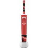 Braun Kids Cars Spazzolino Elettrico rosso/Bianco, Bambino, Spazzolino rotante, Cura quotidiana, Rosso, 2 min, Carica