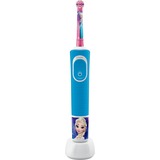 Braun Kids Frozen Spazzolino Elettrico blu/Bianco, Bambino, Spazzolino rotante-oscillante, Cura quotidiana, Multicolore, 2 min, 3 anno/i