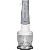 Braun MQ 525 0,6 L Frullatore ad immersione 600 W Grigio, Bianco, Frullatore a immersione grigio/Bianco, Frullatore ad immersione, 0,6 L, 600 W, Grigio, Bianco