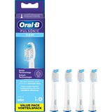 Braun Pulsonic Clean 4 pz Bianco bianco, 4 pz, Bianco, Oral-B, Pulsonic Clean