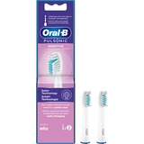 Braun Sensitive 80334588 testina per spazzolino 2 pz Bianco bianco, 2 pz, Bianco, 3 mese(i), Irlanda, Pulsonic, 8,5 g