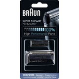 Braun Series 1 Testina di Ricambio per Rasoio Elettrico Uomo 10B. Per Un Rasoio Come Nuovo Ogni Giorno. Nero Nero, Testina per rasatura, 1 testina/e, Nero, 18 mese(i), Germania, Braun