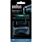 Braun Series 1 Testina di Ricambio per Rasoio Elettrico Uomo 11B Nero. Compatibile con i rasoi . Per Un Rasoio Come Nuovo Ogni Giorno Nero, Series 1 130s-1, 140, 150, 150s-1, 835, 10 g, 23 mm, 80 mm, 160 mm, 20 g