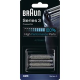 Braun Series 3 32B Testina Di Ricambio Per Rasoio Elettrico Barba - Nero - Compatibile Con I Rasoi ProSkin Nero, Testina per rasatura, 1 testina/e, Nero, 18 mese(i), Germania, Braun