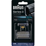 Braun Series 3 Testina di Ricambio per Rasoio Elettrico Uomo 31B Nero - Compatibile Con I Rasoi . Per Un Rasoio Come Nuovo Ogni Giorno Nero, Testina per rasatura, 1 testina/e, Nero, Plastica, Metallo, Braun, geschikt voor de scheerapparaten 380, 360, 5877, 5874, 5775, 5770, 5715, 5665, 5614, 5612, 5600,...