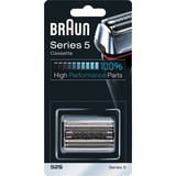 Braun Series 5 Testina di Ricambio per Rasoio Elettrico Uomo 52S Color Argento - Compatibile Con I Rasoi argento, Testina per rasatura, 1 testina/e, Argento, 18 mese(i), Germania, Braun