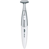 Braun Silk-épil FG 1100 Argento, Bianco, Rasio per donne bianco/Argento, Argento, Bianco, Mini Stilo AAA, Alcalino, 1.5 V, 120 min, 45 mm