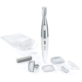 Braun Silk-épil FG 1100 Argento, Bianco, Rasio per donne bianco/Argento, Argento, Bianco, Mini Stilo AAA, Alcalino, 1.5 V, 120 min, 45 mm