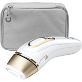 Braun Silk-expert Pro 5 PL5014 Epilatore Luce Pulsata, Bianco/Oro, Corpo E Viso Con Rasoio Venus Smooth E Custodia Esclusiva bianco/Oro