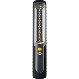 Brennenstuhl 1178590100 torcia Nero Torcia a mano LED, Torcia elettrica Torcia a mano, Nero, Pulsanti, IP20, LED, 1 lampada(e)