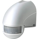 Brennenstuhl PIR 180 Sensore Infrarosso Passivo (PIR) Cablato Bianco, Rilevatore di movimento bianco, Sensore Infrarosso Passivo (PIR), Cablato, Bianco, IP44, 10 - 240 s, 180°