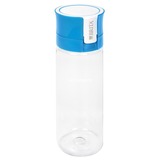 Brita Fill&Go Bottle Filtr Blue Bottiglia per filtrare l'acqua 0,6 L Blu, Trasparente trasparente/Blu, Bottiglia per filtrare l'acqua, 0,6 L, Blu, Trasparente