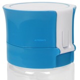 Brita Fill&Go Bottle Filtr Blue Bottiglia per filtrare l'acqua 0,6 L Blu, Trasparente trasparente/Blu, Bottiglia per filtrare l'acqua, 0,6 L, Blu, Trasparente
