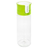 Brita Fill&Go Bottle Filtr Lime Bottiglia per filtrare l'acqua Lime, Trasparente, Bottiglia di acqua trasparente/Limone verde, Bottiglia per filtrare l'acqua, Lime, Trasparente