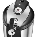 Clatronic BZ 3740 Bevande fredde Isolato, Erogatore di birra accaio/Nero, Bevande fredde, Isolato, Acciaio inossidabile, Pulsanti, Manopola, LED, 5 L