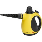 Clatronic DR 3653 Pulitore a vapore portatile 0,25 L 1050 W Nero, Giallo giallo/Nero, Pulitore a vapore portatile, 0,25 L, Nero, Giallo, 5 m, 1050 W, 220-240 V