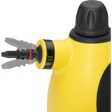 Clatronic DR 3653 Pulitore a vapore portatile 0,25 L 1050 W Nero, Giallo giallo/Nero, Pulitore a vapore portatile, 0,25 L, Nero, Giallo, 5 m, 1050 W, 220-240 V