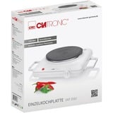 Clatronic EKP 3582 Bianco Superficie piana Piastra sigillata 1 Fornello(i), Piastra calda bianco, Bianco, Superficie piana, Piastra sigillata, 1 Fornello(i), 1 Fornello(i), Rotondo
