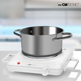 Clatronic EKP 3582 Bianco Superficie piana Piastra sigillata 1 Fornello(i), Piastra calda bianco, Bianco, Superficie piana, Piastra sigillata, 1 Fornello(i), 1 Fornello(i), Rotondo