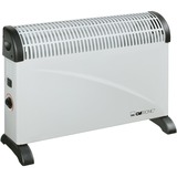 Clatronic KH 3077 Bianco 2000 W Radiatore bianco/Nero, Radiatore, Pavimento, Bianco, 2000 W, 750 W, 230 V