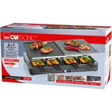 Clatronic RG 3518 Nero 1400 W Nero/in acciaio inox, 1400 W, 220-240 V, 50 - 60 Hz, 4,85 kg, 8 pezzo(i)