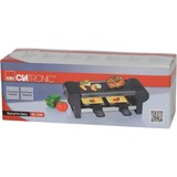 Clatronic Raclette-Grill RG 3592 Nero/Argento