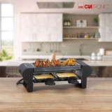 Clatronic Raclette-Grill RG 3592 Nero/Argento