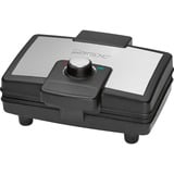Clatronic WA 3606 2 waffle 800 W Nero, Acciaio inossidabile, Cialde Nero/in acciaio inox, 1,45 kg, 800 W, 230 V, 50 Hz