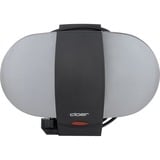 Cloer 1329 piastra per waffle 1200 W Nero, Acciaio inossidabile, Cialde argento/Nero, 1200 W, 230 V