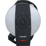 Cloer 1629 piastra per waffle 5 waffle 930 W Nero, Metallico argento/Nero, 240 mm, 185 mm, 100 mm, 930 W, 230 V