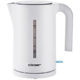 Cloer 4111 bollitore elettrico 1,7 L 1800 W Bianco bianco, 1,7 L, 1800 W, Bianco, Plastica, Indicatore del livello dell'acqua, Senza filo