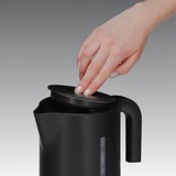 Cloer 4120 bollitore elettrico 1,2 L 1800 W Nero Nero, 1,2 L, 1800 W, Nero, Indicatore del livello dell'acqua, Senza filo