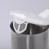 Cloer 4701 bollitore elettrico 1,5 L 1800 W Acciaio inossidabile, Bianco accaio/Bianco, 1,5 L, 1800 W, Acciaio inossidabile, Bianco, Senza filo