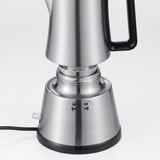 Cloer 5928 macchina per caffè Boccale per moca elettrico, Macchina per espresso accaio, Boccale per moca elettrico, Caffè macinato, 365 W, Acciaio inossidabile