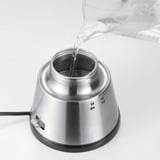 Cloer 5928 macchina per caffè Boccale per moca elettrico, Macchina per espresso accaio, Boccale per moca elettrico, Caffè macinato, 365 W, Acciaio inossidabile
