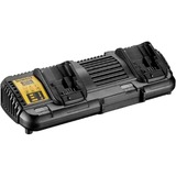 DEWALT DCB132X2-QW, Caricabatterie Nero/Giallo