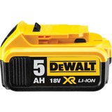 DEWALT DCB184-XJ batteria ricaricabile industriale Ioni di Litio 18 V Ioni di Litio, 18 V, Nero, Giallo, Alto