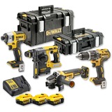 DEWALT DCK422P3-QW, Set di strumenti giallo/Nero