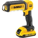 DEWALT DCL050 luce da lavoro LED Nero, Giallo LED, 3 lampadina(e), Nero, Giallo, Luce da lavoro a sospensione